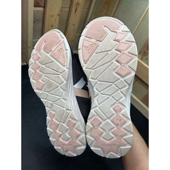 Vionic Womens Black & Peach Athletic Sneakers Size 8 Lightweight Mesh Comfort Sh - Picture 8 of 9